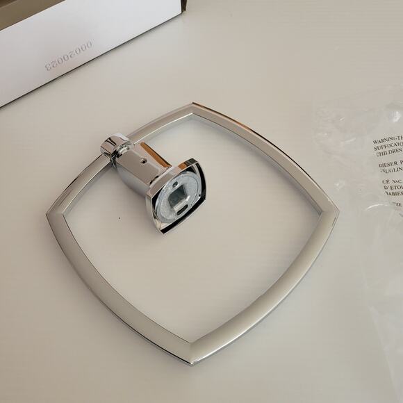 Kohler K-16254-CP Towel Ring Bathroom Hardware Modern Timeless Design Towel Ring - Picture 6 of 12